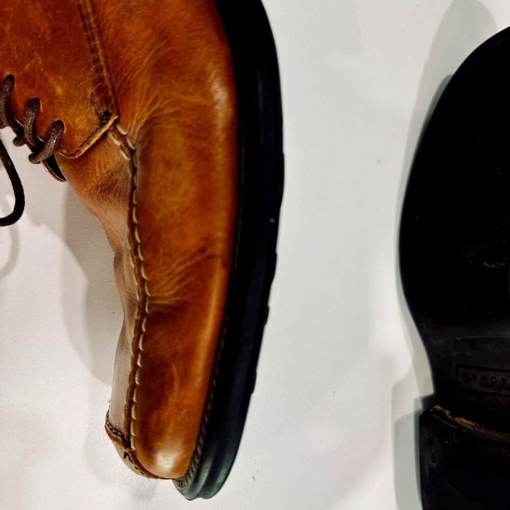 Kenneth Cole Men's Reaction Tan leather shoes